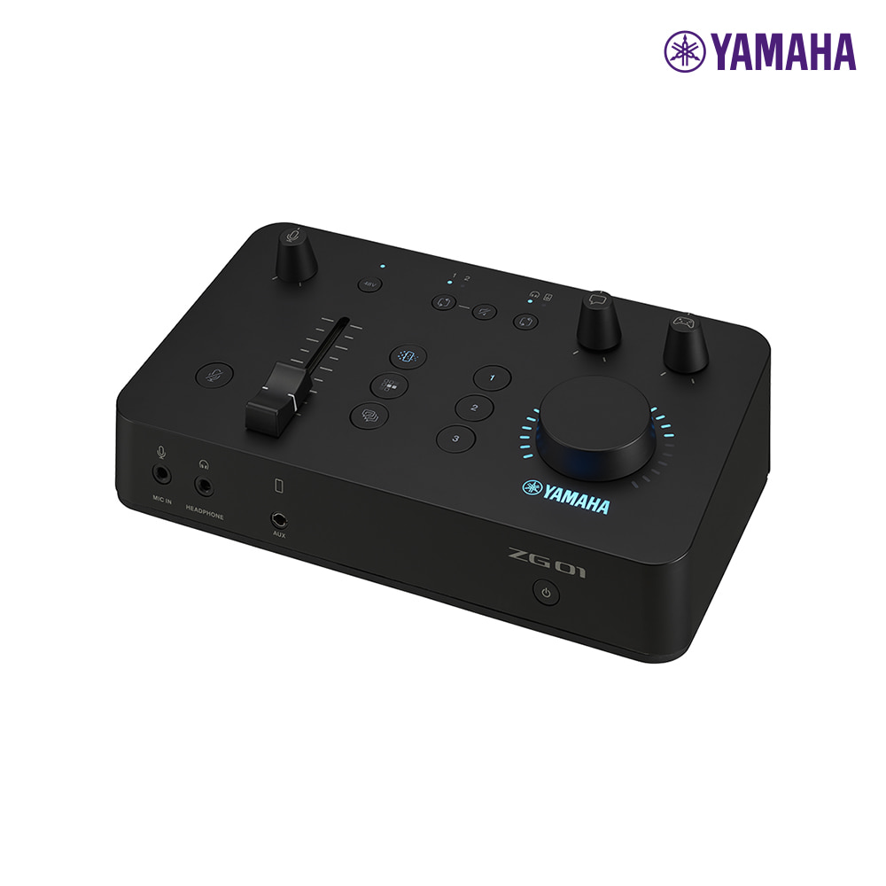 [Yamaha] 야마하 ZG01 게이밍 믹서 오디오인터페이스 정품 / HDMI입력지원