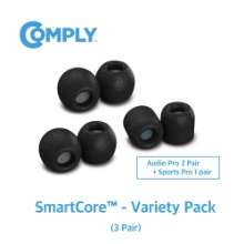 [COMPLY] 컴플라이 버라이어티팩 SmartCore™ Variety pack (AUDIO PRO2쌍+SPORT PRO1쌍) T200~T500 호환폼팁