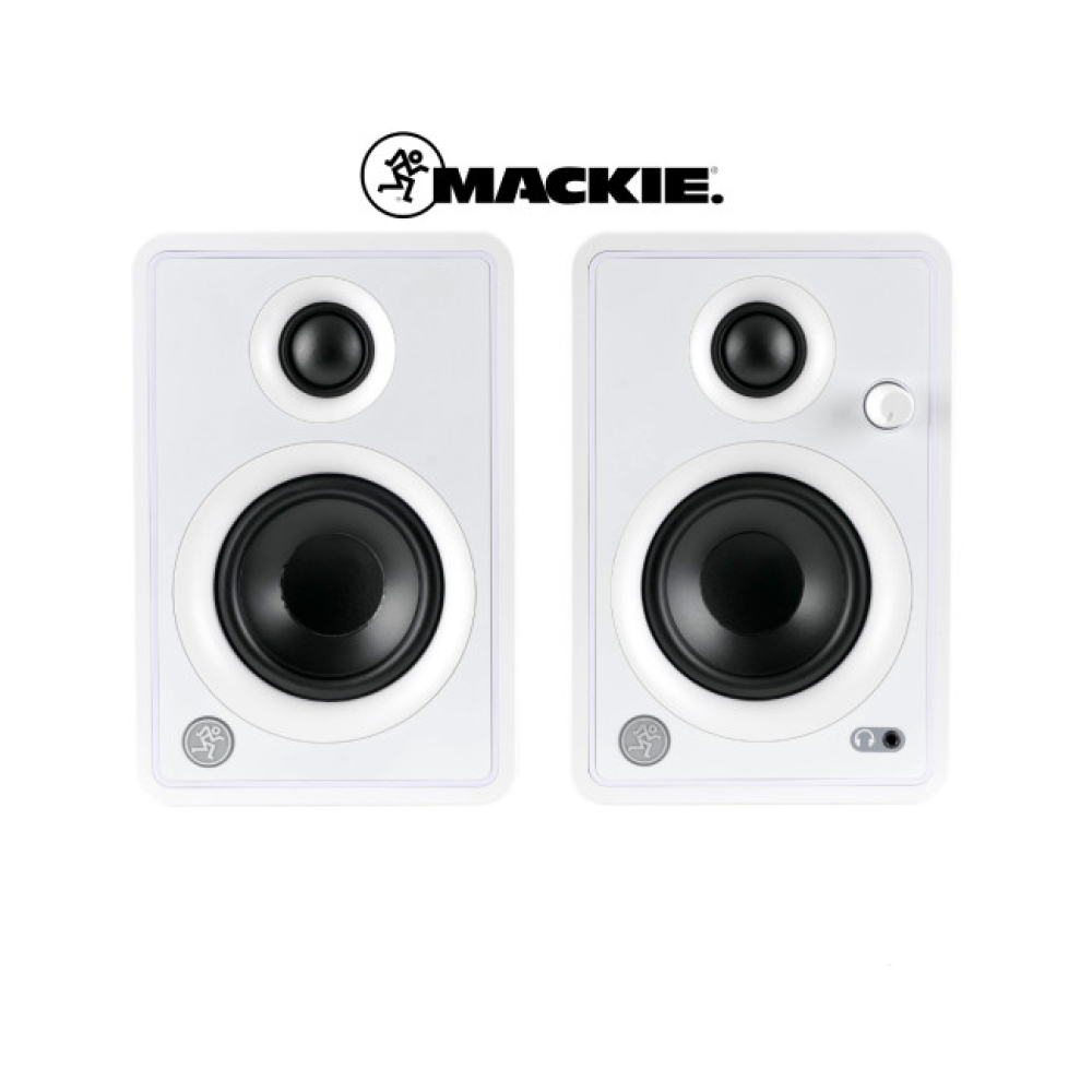 MACKIE 맥키 CR-3X BT White 1조(2통) 블루투스 화이트 스피커