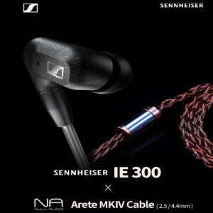 [SENNHEISER] 젠하이저 IE300 x Null Audio Custom Cable 2.5mm/4.4mm 패키지